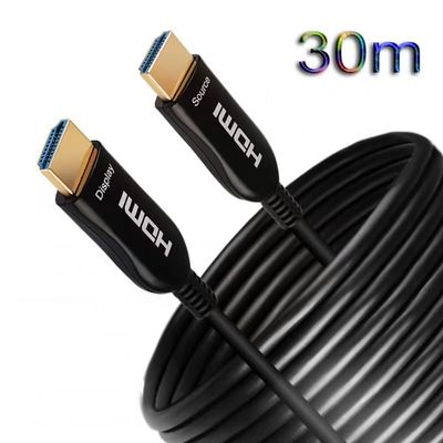 Langeafstands kristalhelder 4K/8K videotransmissie HDMI glasvezelkabel en actieve optische HDMI-kabel