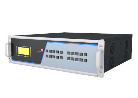 3840x2160 60hz En compatibiliteit naar beneden Geavanceerde FPGA 88 poorten 3.5 U Fiber KVM Matrix