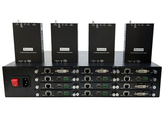 4k HDMI over Cat5-Vergroting met de Input van 12X Hdmi en HDBaseT-Output