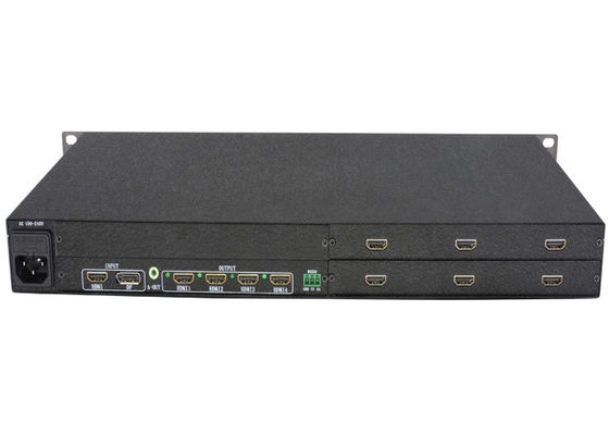 4K 60Hz HDMI 2,0 de Ingevoerde Videooutput 3x2 van Six 1080p van het Muurcontrolemechanisme