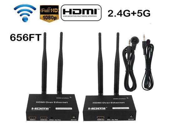 TV 660ft/200m HDMI Draadloze Zender en Ontvanger 1080P met Ver IRL