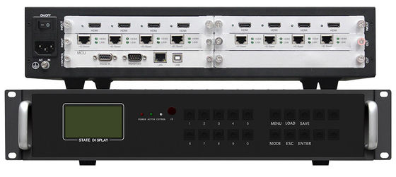 Ac100-240v stroomtoevoer Multi Tv Display Controller Hdmi / Vga / Av / Ypbpr / Usb Input