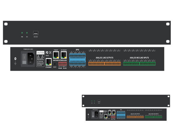 Spraakverbetering Dante Network Controller Ruisverwijdering