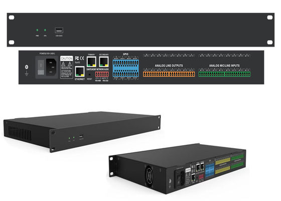 1.2ms Laag vertraging Dante Audio Controller 24 Bit