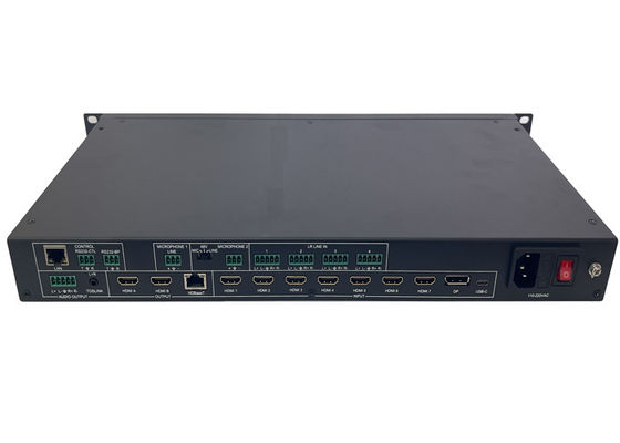 Naadloze UHD-presentatie-switcher met multiview-besturing
