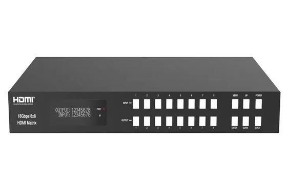 Ondersteuning van HDMI-matrix-switcher met meerdere uitslagresoluties voor HOME AUDIO EN VIDEO-UITRusting