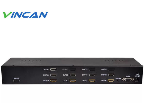 3x3 4K 60Hz Video Wall Processor met VGA HDMI Signal Sources en Video Wall Controller Support