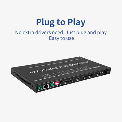 Hoogwaardige videowandprocessor voor controlekamers en digitale signage