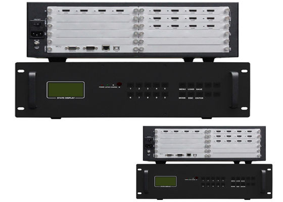 Professionele Full 4K30hz 16 Channel HDMI Video Wall Controller 12 In 4 Out LED LCD Video Wall Processor
