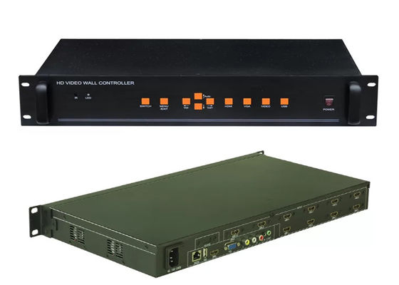 LCD-videowandcontroller met HDMI-, DVI- en DisplayPort-invoer