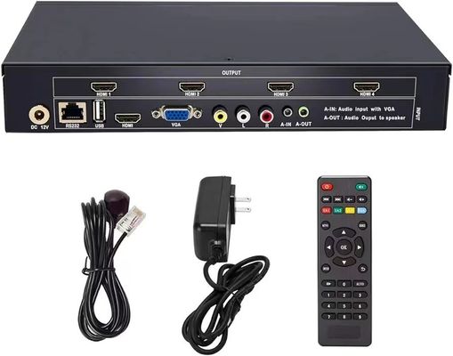 Geavanceerde 2x4 2x2 3x4 Display Video Wall Controller met 1920x1080 resolutie