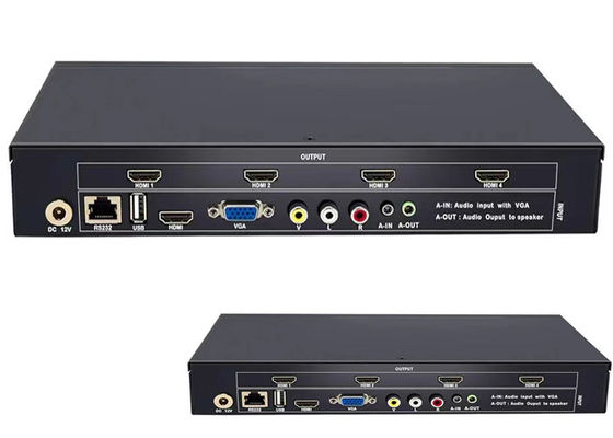 4K modulaire LCD-videowandcontroller voor flexibele videowandconfiguraties