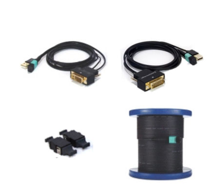 MPO FIBER CABLE DVI   High-Performance DVI Fiber Converter, 4K@30Hz, 10,2 Gbps