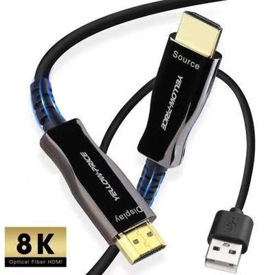 Resolutie 4K HDMI-vezeloptische kabel compatibel met HDMI 2.0 Nul signaalverlies