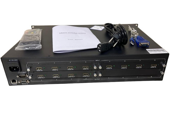 8 In 4 Out HDMI Matrix Switcher Efficiënt beheer van meerdere apparaten