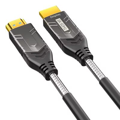 Ultra lange 4K HDMI-optische kabel ️ Geen signaalverlies, HDR-klaar, Plug & Play-ontwerp