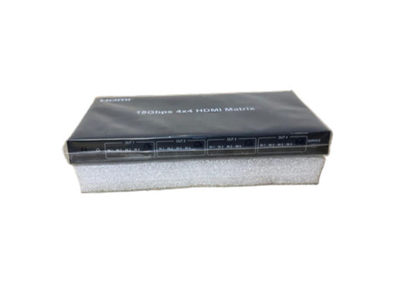 4X4 HDMI Matrix Switcher met meerdere besturingsopties en 4K-uitgangen