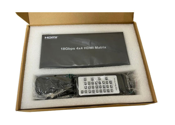 Geavanceerde video matrix switcher met flexibele bediening en tot 1080p resolutie