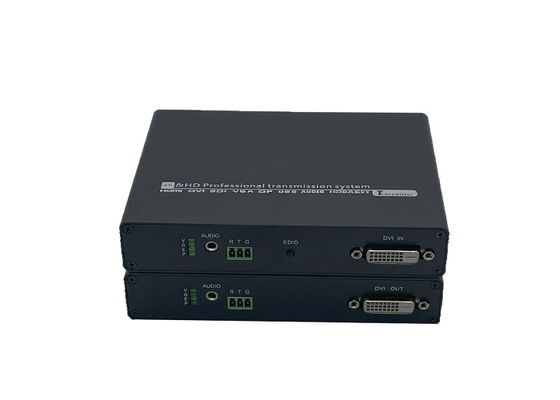 20 km DVI over Fiber Extender. Nul latentie. Plug & Play voor de controlekamers.