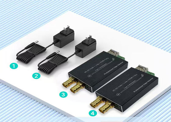 12G SDI optische video extender.