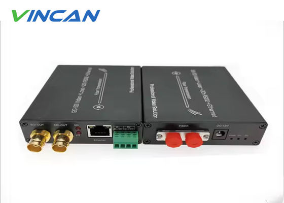 12G SDI Oncompressed 4K Video Fiber Extender.
