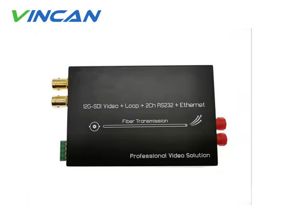 Professionele 12G SDI Extender met real-time 4K, Audio & Data over Fiber