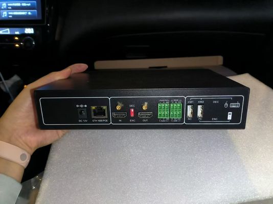 KVM-IP-1200 Dual Head Extender Dual screen extender ondersteuning, geschikt voor financiële transacties en medische apparatuur besturing