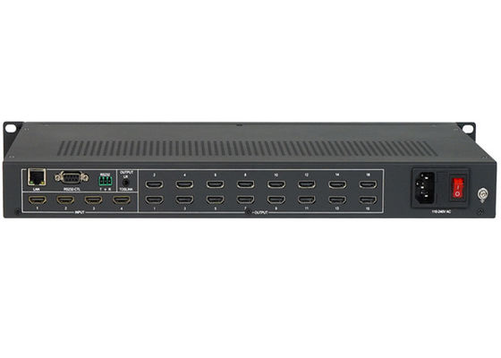 HDMI TV Video Wall Controller 4x4 4k met 4 Input 16 Output