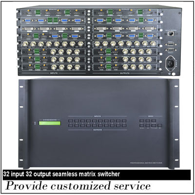 De Afstandsbedieningrs232 HDMI Switcher van IRL met de Chassis van 4K 32x32