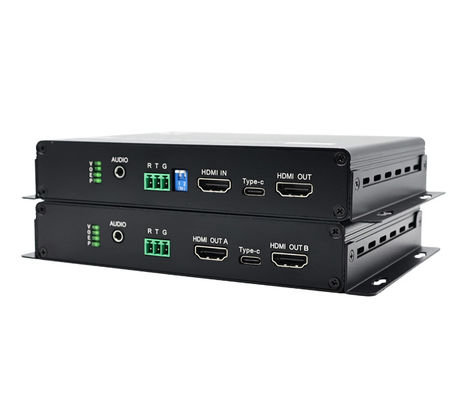 4K HDMI optische extender via glasvezel 60Hz HDMI 2.0b& 10KM LC interface