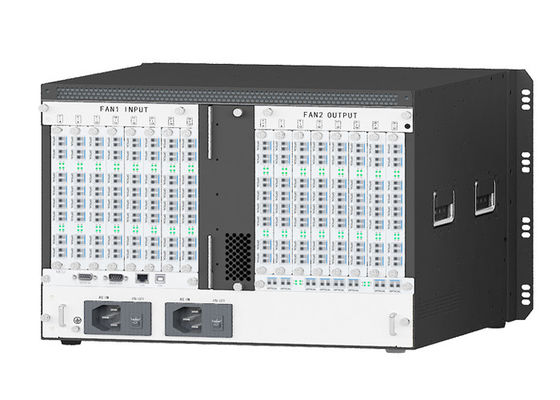 7 U 136 Poorts Glasvezel Kvm Zender en Ontvanger Node Kvm Glasvezel Matrix