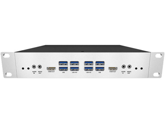 2 U Chassis Size Fiber KVM Matrix 40 Ports Geen overbodige voedingsbronnen voor uw behoeften