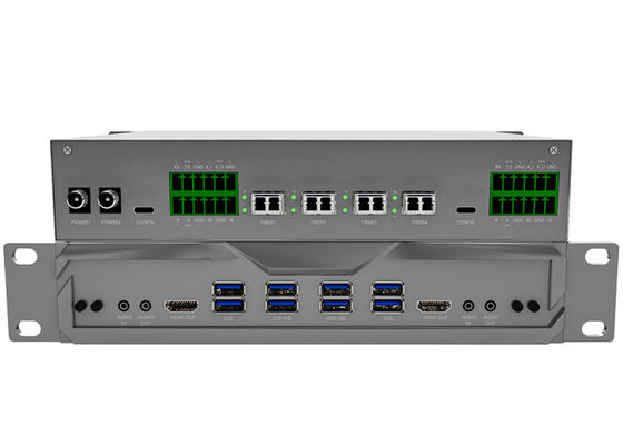 Modulaire KVM Matrix Switch met Ultra Lage Latentie en Video Wall Ondersteuning voor Controlekamers