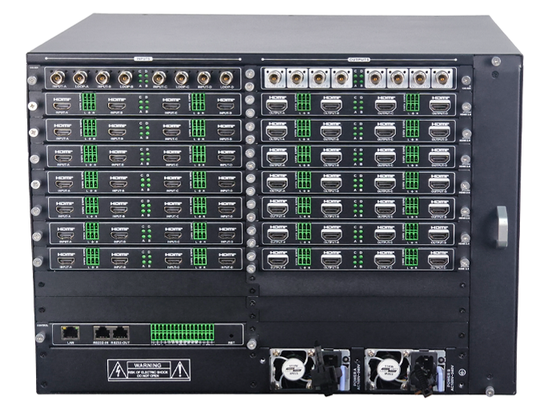 40x40 Modulaire HDMI Video Wall Processor met 4K60 4:4:4 en 16-Venster Weergave voor Video Wall Matrix Controller Systemen