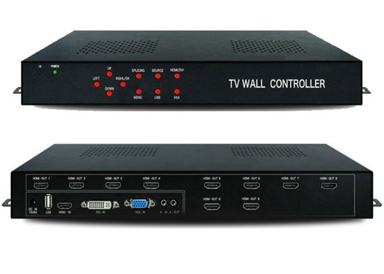 HDMI 1 in Video de Muurbewerker 2x2 3X3 3x2 4x2 van 9 uit 1080P VGA