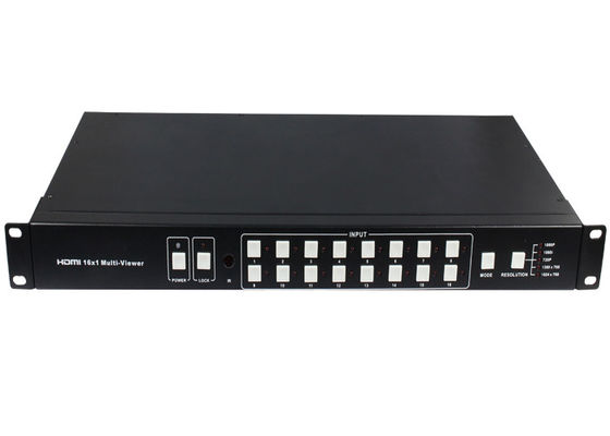 Vierlingrs232 16x1 HDMI MultiViewer Naadloze Switcher ESD Bescherming