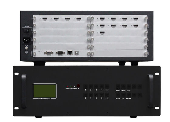 4 in 9 uit van het de Muurcontrolemechanisme van 3x3 2x2 HDMI het Videoomhulsel van With 3.5U