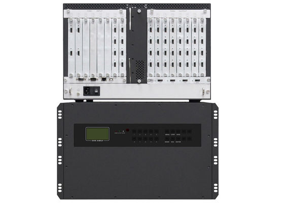 voerde Video de Muurcontrolemechanisme 4 CH van 7U 4K HDMI 16 de Output van CH in 1080P HDMI
