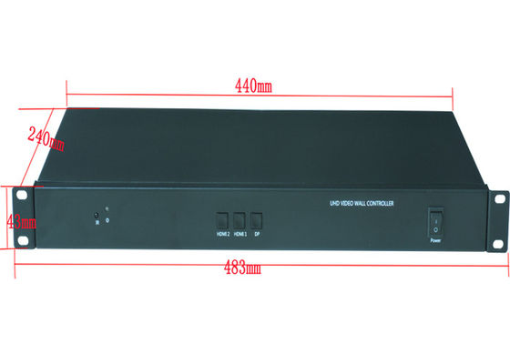 De multiinterface van het de Muurcontrolemechanisme HD15 van de Monitors Multihoek HDMI Video