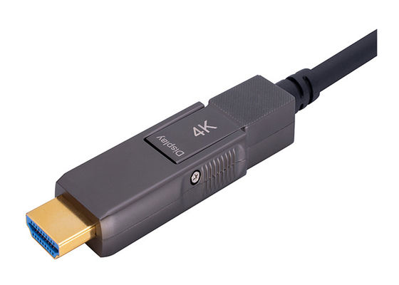 Gepantserde HDMI 2,0 de Bouw van het Optische Kabel200cu Roestvrije staal