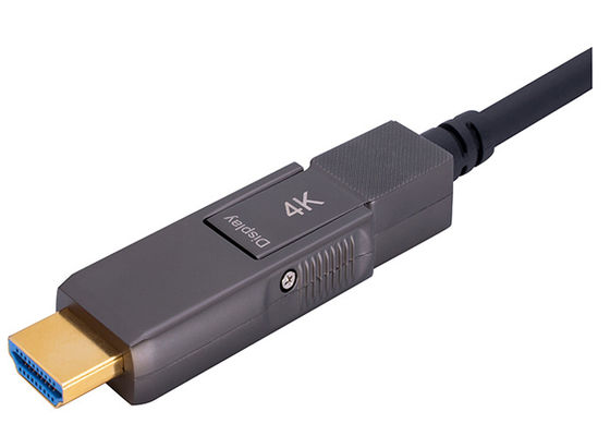 Het gepantserde Actieve van de Vezel Optische Kabel van 200CU 4k HDMI Type D aan Type D
