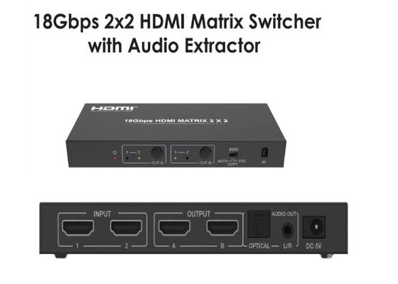 de Matrijsswitcher van 18Gbps HDMI
