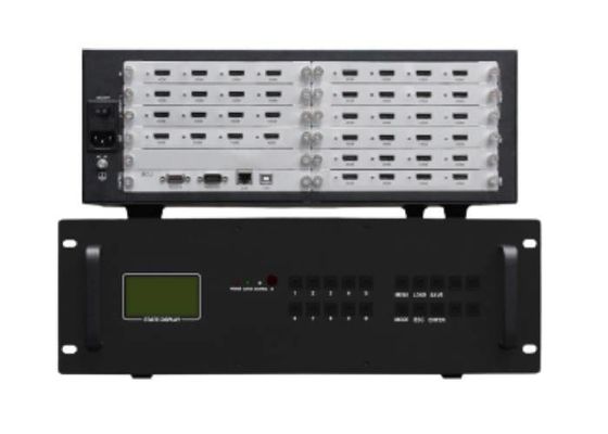 16 in 24 uit van het de Muurcontrolemechanisme van HDMI het Modulaire Videoomhulsel van With 3.5U