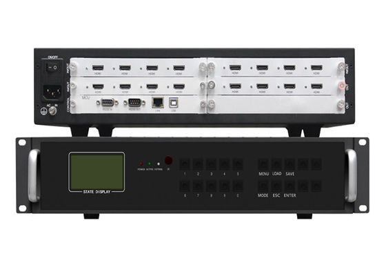 Modulair Videomuurcontrolemechanisme 4 in 12 uit 8 in 8 uit Hdmi Splitser