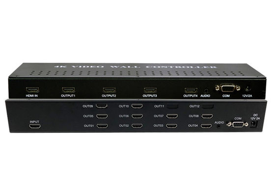 1.8mm Vatting 1 in 10 uit van het de Muurcontrolemechanisme van 1x10 2x5 4K het Videoscherm van For LCD
