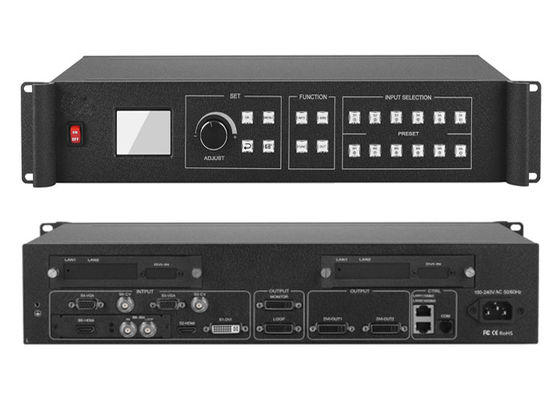 RS232 Hoge de Definitie Videobewerker Drie van RJ45 Beeld het Verbinden