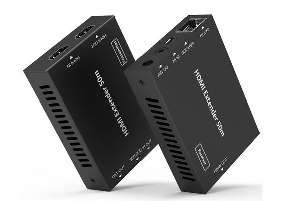 de Videovergroting van 18Gbps HD 50 Meters van HDMI over CAT Metal Enclosure