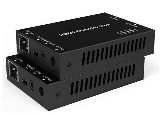 de Videovergroting van 18Gbps HD 50 Meters van HDMI over CAT Metal Enclosure