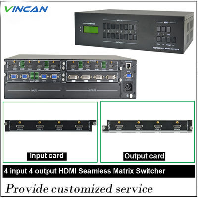de Matrijsswitcher van 4K Hdmi de Video-audio Matrijs 4x4 8x8 4x2 van Hdbaset