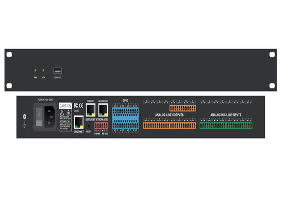 DAS DSP Audioluidsprekers Audiobewerker met Dante Volume Control